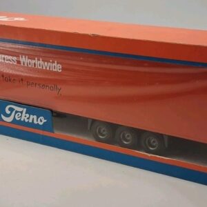 Vintage 1998 Tekno 1:50 Scale Scania TNT Express Worldwide Truck Trailer MIB