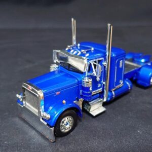 First Gear Peterbilt 379 Reefer Trailer 1/64 Diecast Truck Blue DCP