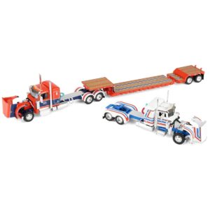 1/64 Peterbilt 589 Semi Truck with Fontaine Renegade LXT40 Lowboy, DCP, 69-2348