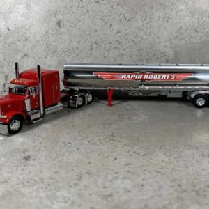 1/64 Peterbilt 379 w/ Heil Fuel Trailer Rapid Robert’s DCP By First Gear
