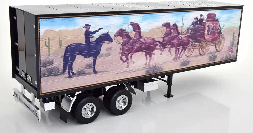 Smokey and the Bandit Kenworth W900 w/ Trailer in 1:18 scale by Road Kings - Image 4