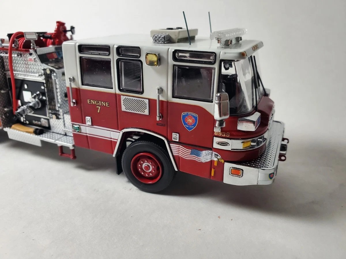 TWH Pierce Quantum Pumper San Antonio F.D #7 Firetruck 1:50 Fire Engine - Image 12