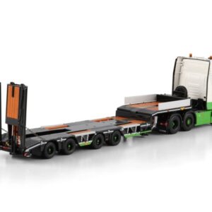HKA; SCANIA S HIGHLINE CS20H 6X2 TWIN STEER SEMI WHEEL WELL LOW LOADER - 4 AXLE