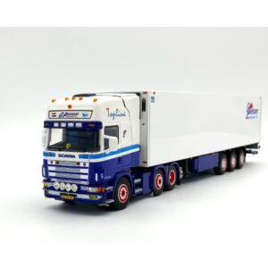 Scania 124 topline 6×2 twin steer reefer trailer G.Persoon WSI Truck Models
