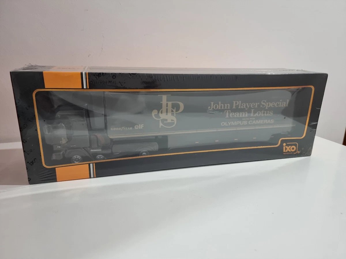 Mid Trailer VOLVO F12 1981 IXO TTR002 Team Lotus JPS Elf 1/43 - Image 4