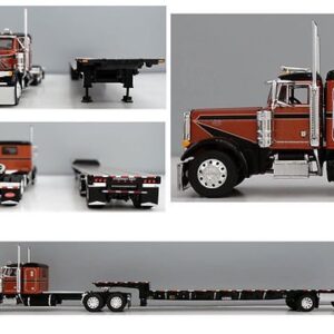 1/64 Peterbilt 379 w/ Transcraft Stepdeck Amber/Black