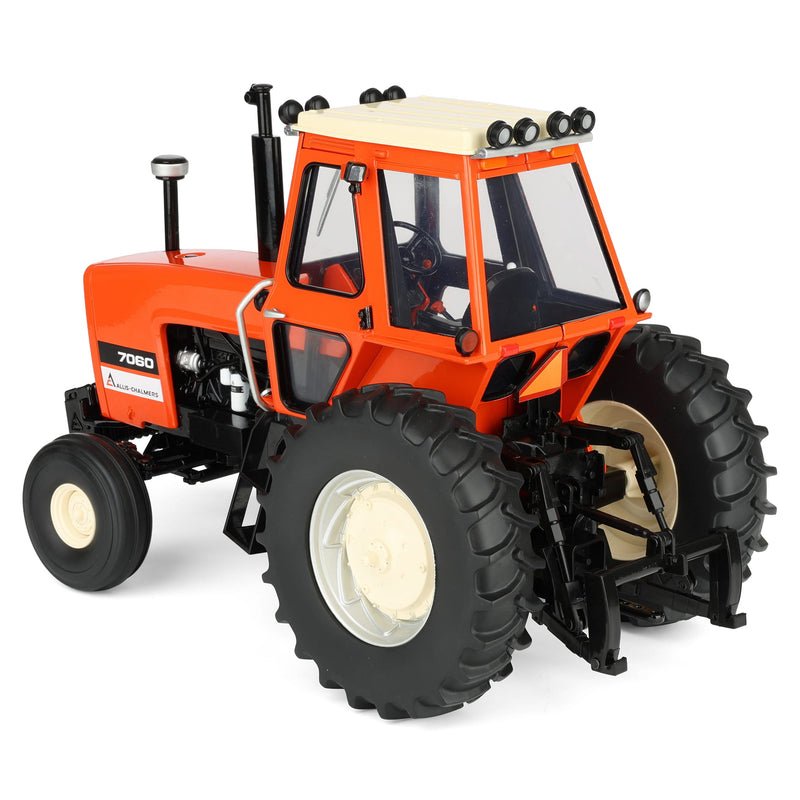 1/16 Allis Chalmers 7060 2WD Tractor with Acousta Cab II & Black Chassis, ERTL Prestige Collection - Image 4