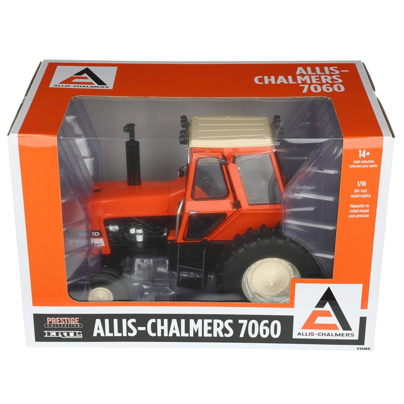1/16 Allis Chalmers 7060 2WD Tractor with Acousta Cab II & Black Chassis, ERTL Prestige Collection - Image 6
