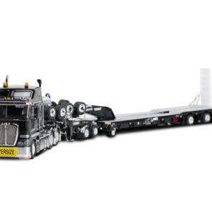 BLACK; KENWORTH K200 DRAKE 2X8 DOLLY 3X8 SWINGWING TRAILER