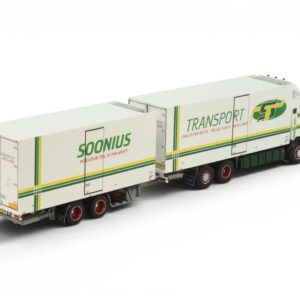 Soonius; Scania 3-serie motorwagen met 2-assige wipkar (eerste Soonius auto)