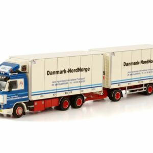 JENS INVARDSEN; SCANIA 3 SERIES STREAMLINE 6X2 TAG AXLE RIGED / REFRIGERATED / DRAWBAR - 6 AXLE