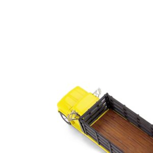 Bright Yellow GMC 4000 Stake Truck