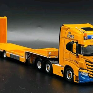 Iveco S-Way MY2024 6×2 semi low loader with ramps Kors Hoogwerksystemen WSI Truck Models