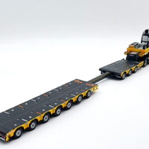 Volvo FH5 globetrotter 8×4 manoovr with 3 axle dolly Aertssen WSI Truck Models