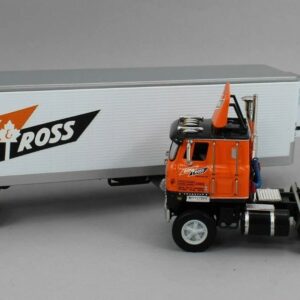 1:64 DCP *DAY ROSS* International Transtar COE Vintage Reefer Trailer #31550